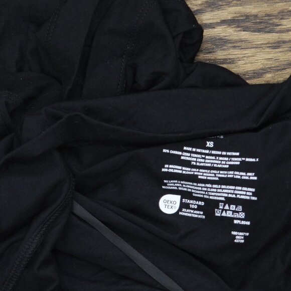 State Of Day Womens 2-Pc. Fluid-Knit Pajama Cardigan Pants 100189719MS Black XS - Picture 6 of 8